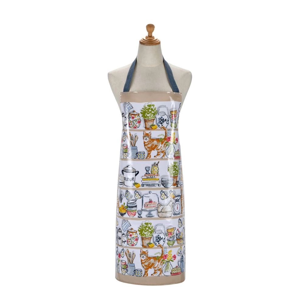 Pantry Cats ποδιά - PVC/Oilcloth One Size in Multi